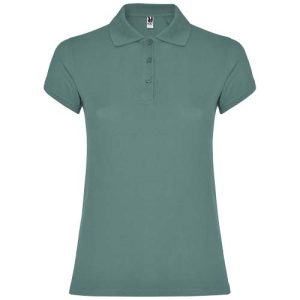 Star short sleeve women's polo