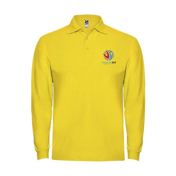 Estrella long sleeve men's polo