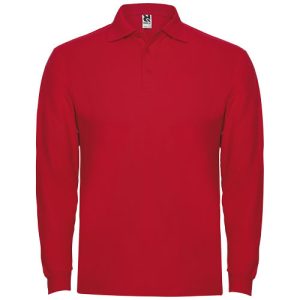 Estrella long sleeve men's polo