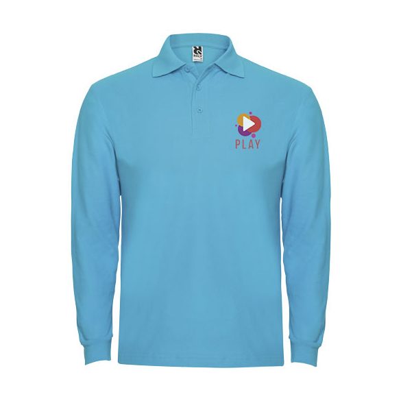 Estrella long sleeve men's polo