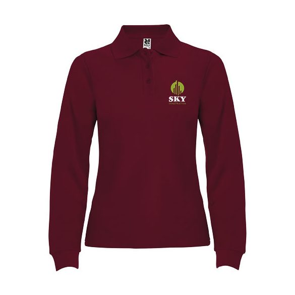 Estrella long sleeve women's polo