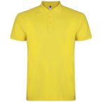 Star short sleeve men's polo