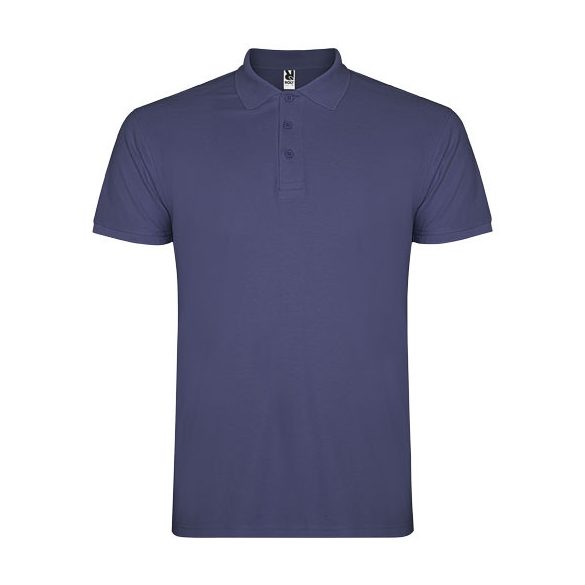 Star short sleeve men's polo