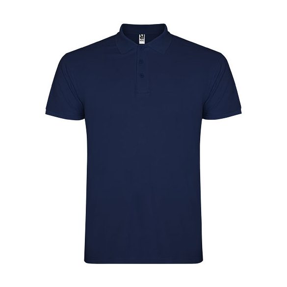 Star short sleeve men's polo