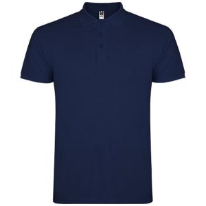 Star short sleeve men's polo