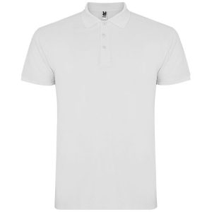 Star short sleeve men's polo