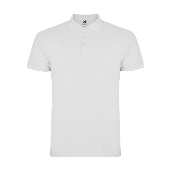 Star short sleeve men's polo