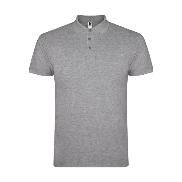 Star short sleeve men's polo