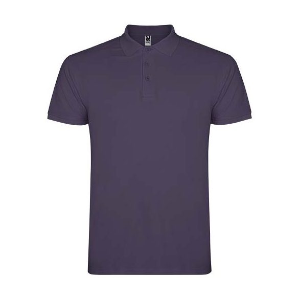 Star short sleeve men's polo