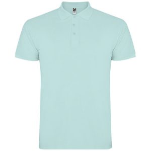 Star short sleeve men's polo