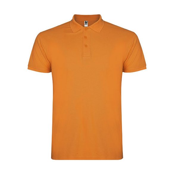 Star short sleeve men's polo