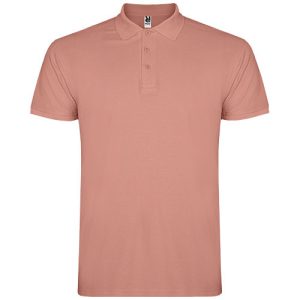 Star short sleeve men's polo