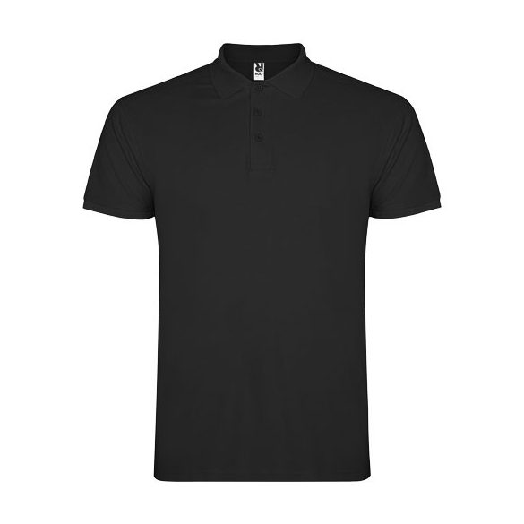 Star short sleeve men's polo