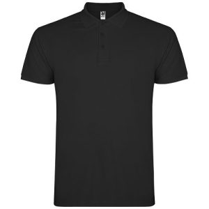 Star short sleeve men's polo