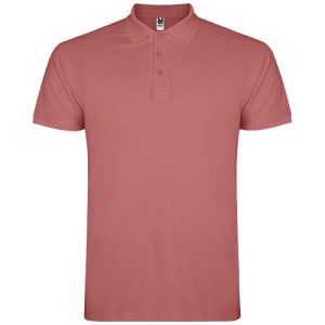 Star short sleeve men's polo