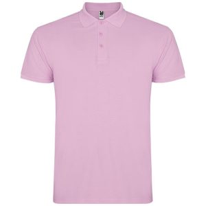 Star short sleeve men's polo