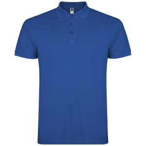 Star short sleeve men's polo