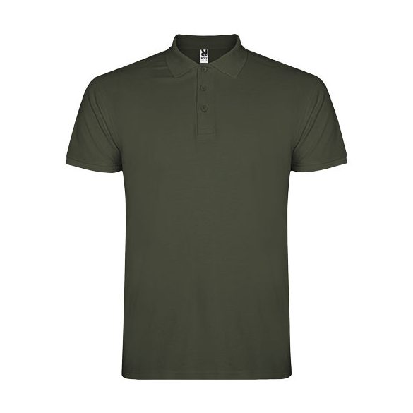 Star short sleeve men's polo