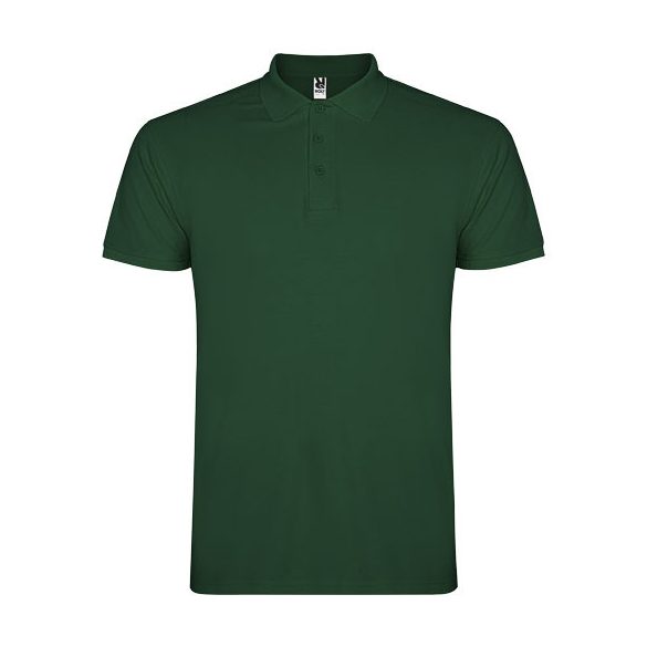 Star short sleeve men's polo