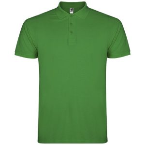 Star short sleeve men's polo