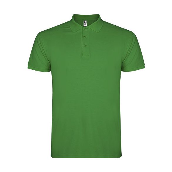 Star short sleeve men's polo