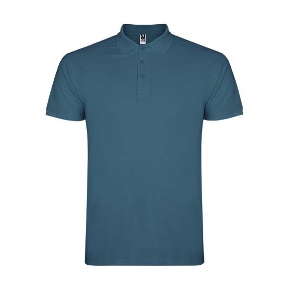 Star short sleeve men's polo