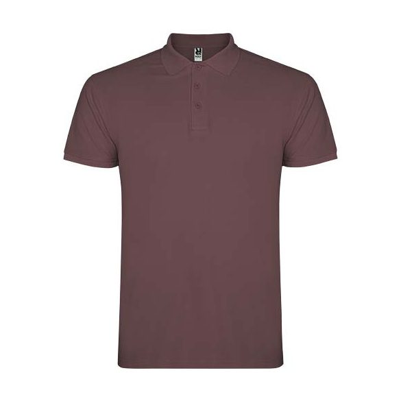 Star short sleeve men's polo