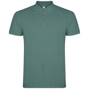 Star short sleeve men's polo