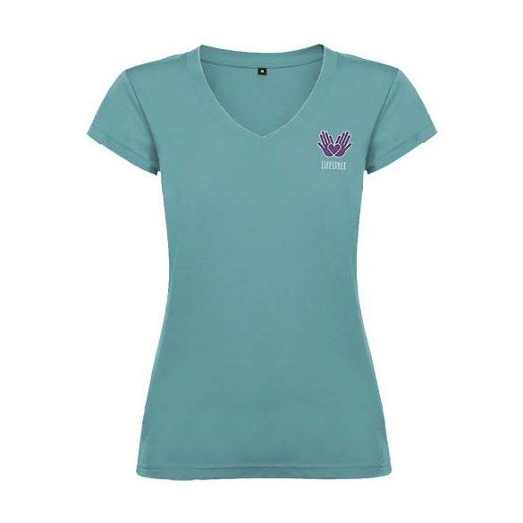 Victoria short sleeve women's v-neck t-shirt