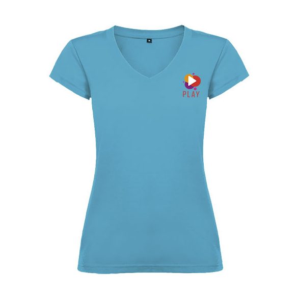 Victoria short sleeve women's v-neck t-shirt