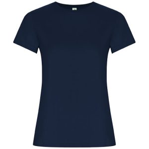 Golden short sleeve women's t-shirt