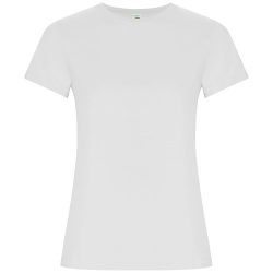 Golden short sleeve women's t-shirt