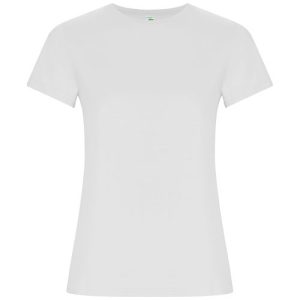 Golden short sleeve women's t-shirt