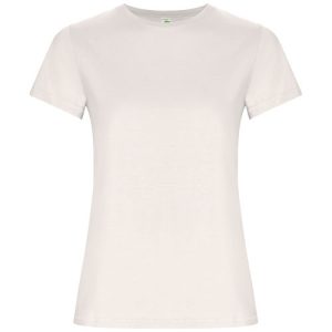 Golden short sleeve women's t-shirt