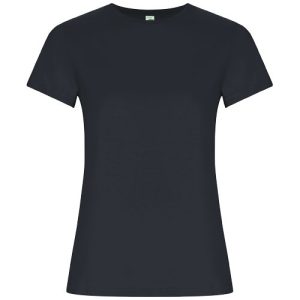 Golden short sleeve women's t-shirt