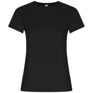 Golden short sleeve women's t-shirt