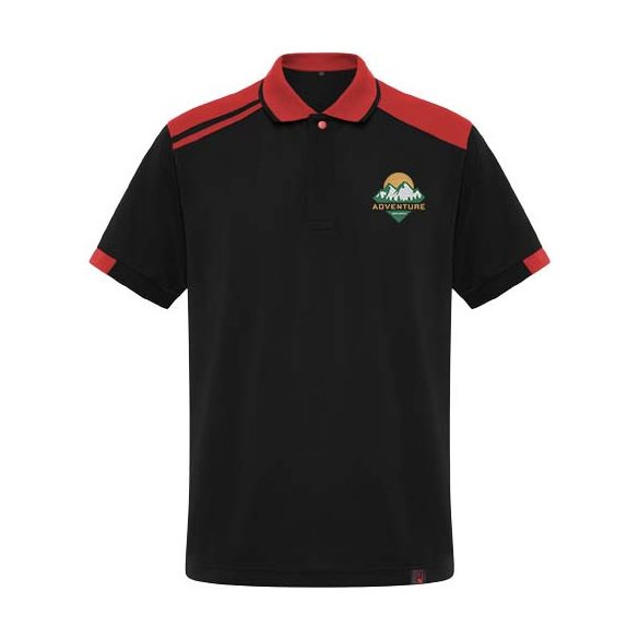 Samurai 160 g/m2 unisex antibacterial short sleeve polo 