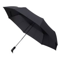 VERNIER windproof folding umbrella,  black