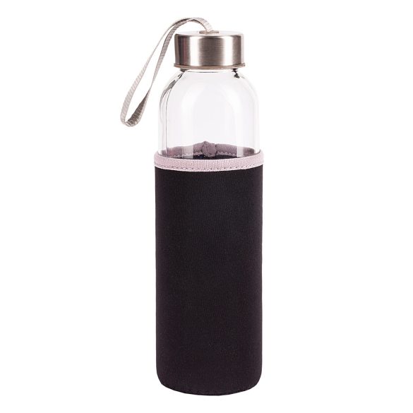 VIM glass bottle 500 ml, black