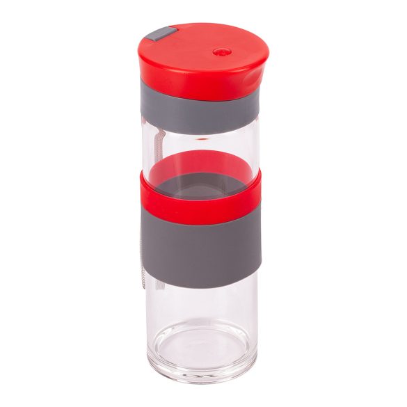 TOP FORM sports bottle 440 ml, red