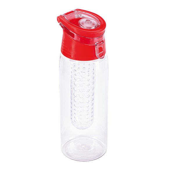 FRUTELLO sports bottle 700 ml with infuser, red