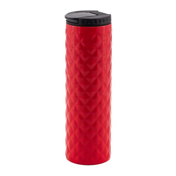 DAWSON thermo mug 450 ml,  red