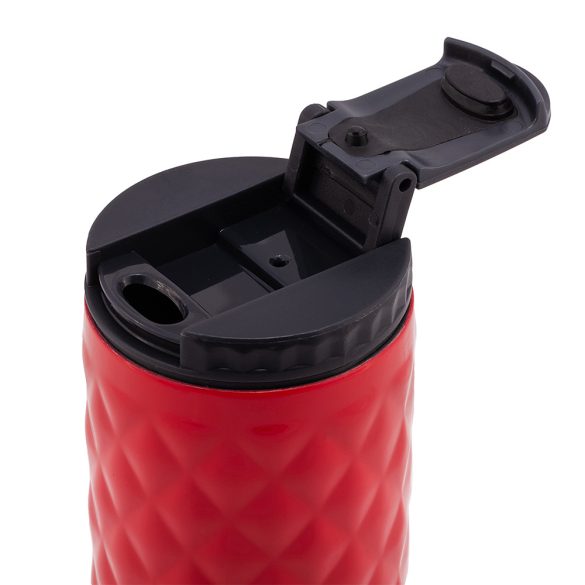 DAWSON thermo mug 450 ml,  red