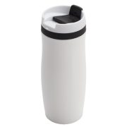 VIKI thermo mug 390 ml,  black/white
