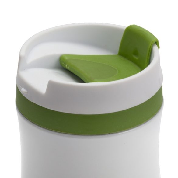 VIKI thermo mug 390 ml,  green/white