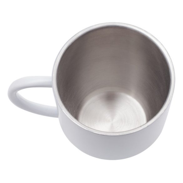 DAY stainless steel thermo mug 380 ml,  white