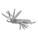 SINGEN pocket knife 13 functions,  silver