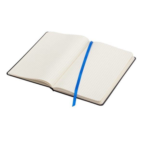 SEVILLA notebook with squared pages 130x210 / 160 pages,  blue/black
