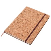   ROBLEDO notebook with squared pages 145x210 / 160 pages,  brown