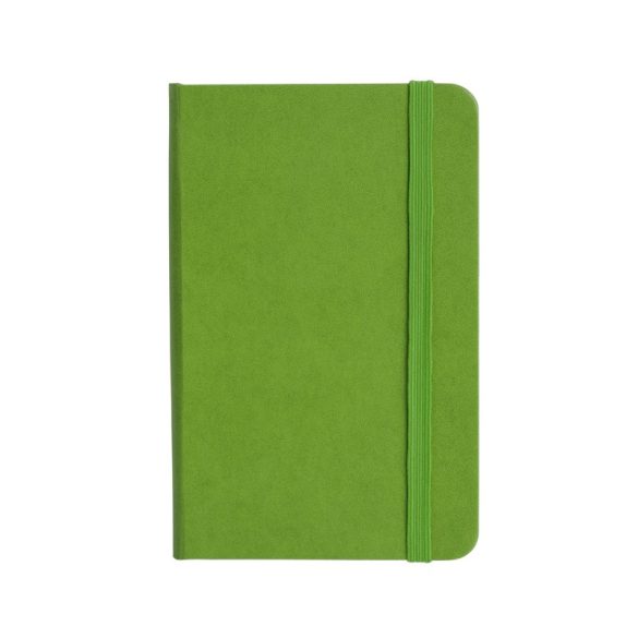 ZAMORA notebook with squared pages 90x140 / 160 pages,  green